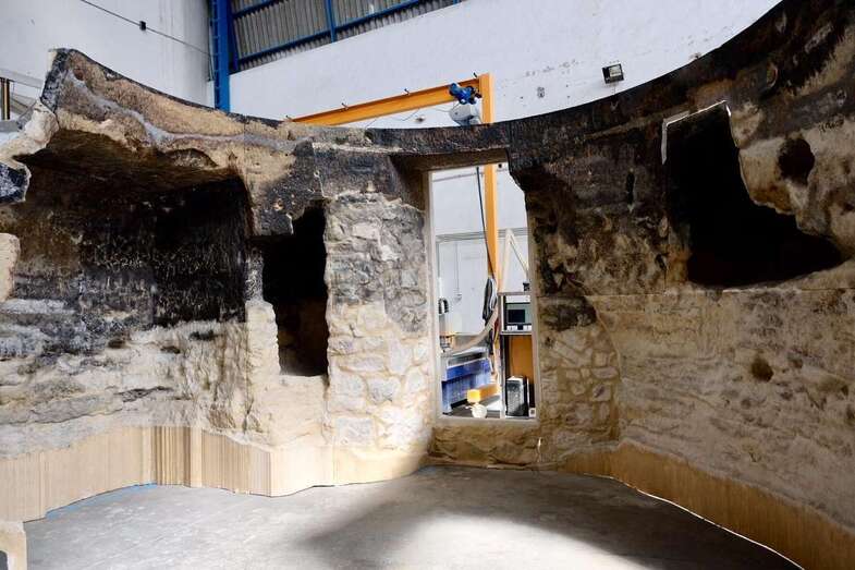 La neocueva ofrecerá una experiencia sensorial tan real que será indistinguible de la original (Foto TA)